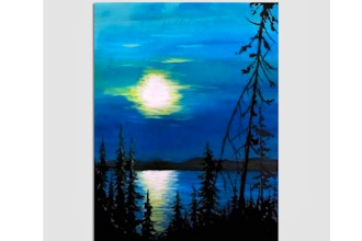 Paint Nite: Lake In The Moonlight